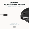 Вертикальна Bluetooth миша Delux M618XSD Seeker 4000DPI OLED, мишка бездротова RGB з акумулятором Вертикальна Bluetooth миша Delux M618XSD Seeker 4000DPI OLED, мишка бездротова RGB з акумулятором