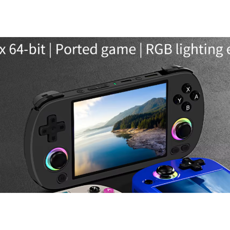 Ігрова консоль ANBERNIC RG40XX H 64GB 1,5 ГГц оперативна пам'ять 1ГБ 5G WiFi Bluetooth HD Є гарантія! Ігрова консоль ANBERNIC RG40XX H 64GB 1,5 ГГц оперативна пам'ять 1ГБ 5G WiFi Bluetooth HD Є гарантія!