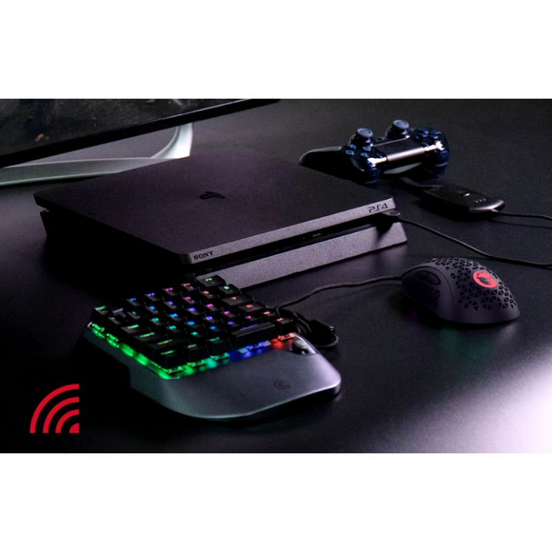 Кейпад GameSir VX2 AimSwitch з RGB для PS4 Xbox One, Series S/X, механічна бездротова клавіатура мишка Кейпад GameSir VX2 AimSwitch з RGB для PS4 Xbox One, Series S/X, механічна бездротова клавіатура мишка