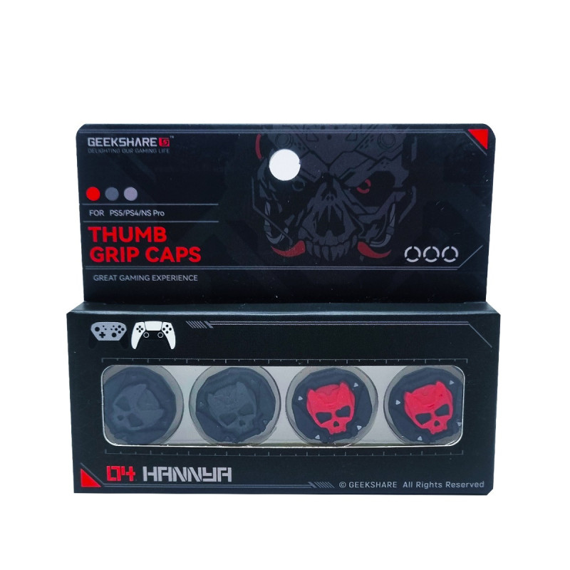 Оригінальний комплект накладок на аналогові стики GEEKSHARE для консолі MSI Claw Оригінальний комплект накладок на аналогові стики GEEKSHARE для консолі MSI Claw