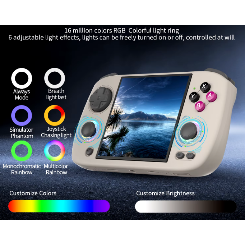 Портативна ігрова приставка ANBERNIC RGB CubeXX 3.95" IPS 1/64 GB ретро консоль 3800mah WIFI Bluetooth Gray Портативна ігрова приставка ANBERNIC RGB CubeXX 3.95" IPS 1/64 GB ретро консоль 3800mah WIFI Bluetooth Gray
