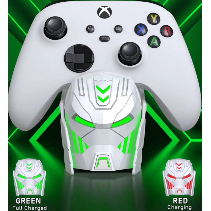 Док-станція BEBONCOOL Predator для геймпадів Xbox Series X/S/One/Elite з батареями по 5520 mAh Док-станція BEBONCOOL Predator для геймпадів Xbox Series X/S/One/Elite з батареями по 5520 mAh