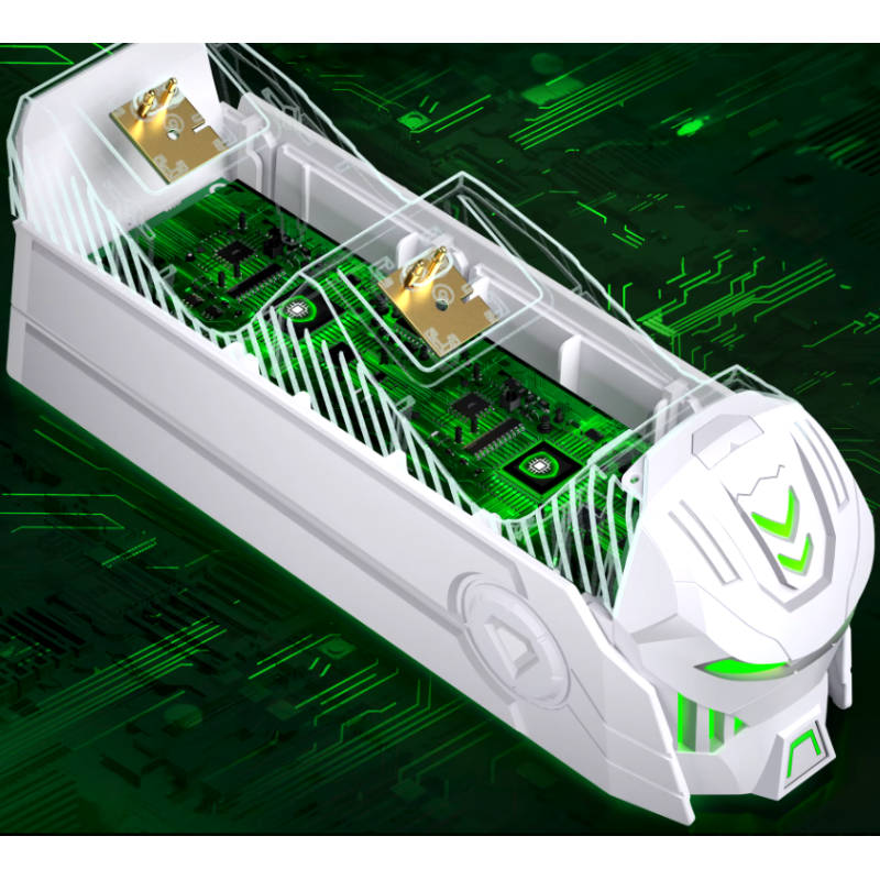 Док-станція BEBONCOOL Predator для геймпадів Xbox Series X/S/One/Elite з батареями по 5520 mAh Док-станція BEBONCOOL Predator для геймпадів Xbox Series X/S/One/Elite з батареями по 5520 mAh