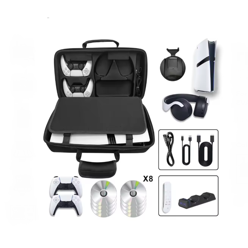 Переносна сумка для Sony PlayStation 5 Pro Digital Edition, сумка на плече для PS5 Pro Disc Edition Переносна сумка для Sony PlayStation 5 Pro Digital Edition, сумка на плече для PS5 Pro Disc Edition