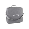 Портативна сумка з логотипом Sony PlayStation 5, захисна сумка для PS5 з чохлом + заглушки Сірий Портативна сумка з логотипом Sony PlayStation 5, захисна сумка для PS5 з чохлом + заглушки Сірий
