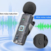 Бездротовий петличний мікрофон BOYA BY-v10 V2.0 Type-c, мікрофон для камери iPhone Android Чорний Бездротовий петличний мікрофон BOYA BY-v10 V2.0 Type-c, мікрофон для камери iPhone Android Чорний