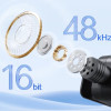 Бездротовий петличний мікрофон BOYA BY-v10 V2.0 Type-c, мікрофон для камери iPhone Android Чорний Бездротовий петличний мікрофон BOYA BY-v10 V2.0 Type-c, мікрофон для камери iPhone Android Чорний