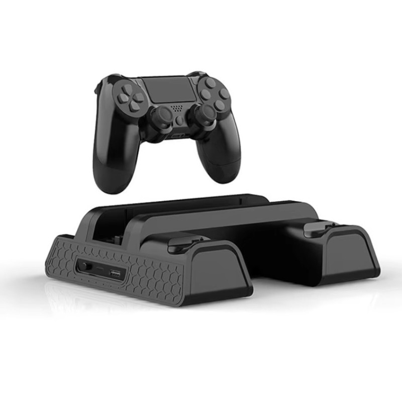 Зарядна док-станція DOBE TP4-882 з охолодженням для PlayStation 4/SLIM/PRO, док-станція для геймпадів PS4 Зарядна док-станція DOBE TP4-882 з охолодженням для PlayStation 4/SLIM/PRO, док-станція для геймпадів PS4