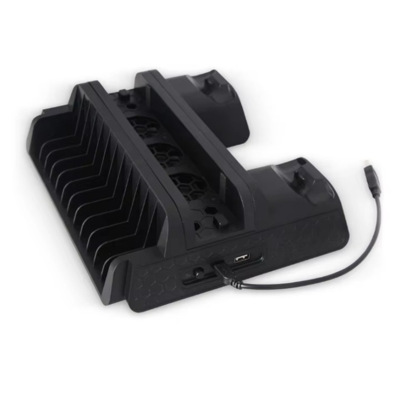 Зарядна док-станція DOBE TP4-882 з охолодженням для PlayStation 4/SLIM/PRO, док-станція для геймпадів PS4 Зарядна док-станція DOBE TP4-882 з охолодженням для PlayStation 4/SLIM/PRO, док-станція для геймпадів PS4