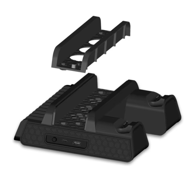 Зарядна док-станція DOBE TP4-882 з охолодженням для PlayStation 4/SLIM/PRO, док-станція для геймпадів PS4 Зарядна док-станція DOBE TP4-882 з охолодженням для PlayStation 4/SLIM/PRO, док-станція для геймпадів PS4