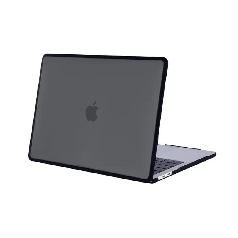 Захисний чохол для Macbook 2020 Air 13 A2337 M1, матовий ударостійкий чохол для Macbook Чорний