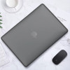 Захисний чохол для Macbook 2020 Air 13 A2337 M1, матовий ударостійкий чохол для Macbook Чорний