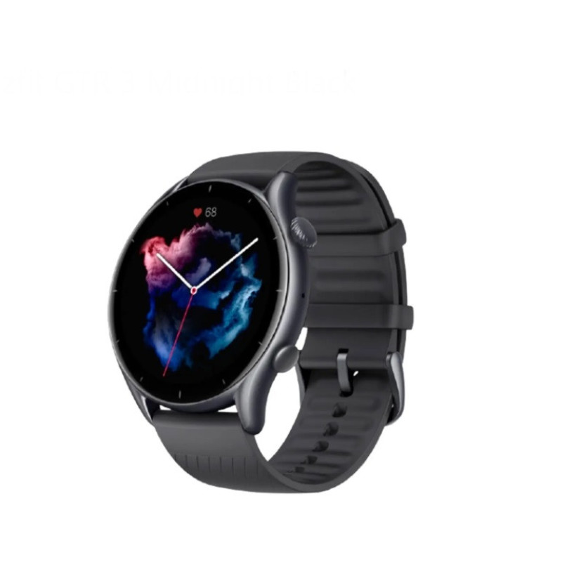 Смарт-годинник Amazfit GTR 3 Midnight black 1,39" AMOLED дисплей, Bluetooth 5.1 450 мА·год Смарт-годинник Amazfit GTR 3 Midnight black 1,39" AMOLED дисплей, Bluetooth 5.1 450 мА·год
