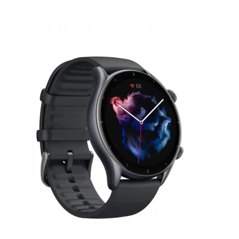 Смарт-годинник Amazfit GTR 3 Midnight black 1,39" AMOLED дисплей, Bluetooth 5.1 450 мА·год Смарт-годинник Amazfit GTR 3 Midnight black 1,39" AMOLED дисплей, Bluetooth 5.1 450 мА·год
