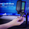 Ігровий USB-мікрофон FIFINE A6 NEO, конденсаторний мікрофон з RGB для ноутбука ПК PS5 PS4 AmpliGame