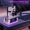 Вертикальна док-станція JYS-P5225-V3 з охолодженням RGB для PlayStation 5, PS5 Slim, PS5 Pro, PS Portal Вертикальна док-станція JYS-P5225-V3 з охолодженням RGB для PlayStation 5, PS5 Slim, PS5 Pro, PS Portal