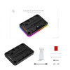 Док-станція JYS-P5225-V3 з охолодженням RGB-підсвіткою для PlayStation 5, PS5 Slim, PS5 Pro, PS Portal Чорний Док-станція JYS-P5225-V3 з охолодженням RGB-підсвіткою для PlayStation 5, PS5 Slim, PS5 Pro, PS Portal Чорний