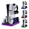 Док-станція JYS-P5225-V3 з охолодженням RGB-підсвіткою для PlayStation 5, PS5 Slim, PS5 Pro, PS Portal Чорний Док-станція JYS-P5225-V3 з охолодженням RGB-підсвіткою для PlayStation 5, PS5 Slim, PS5 Pro, PS Portal Чорний