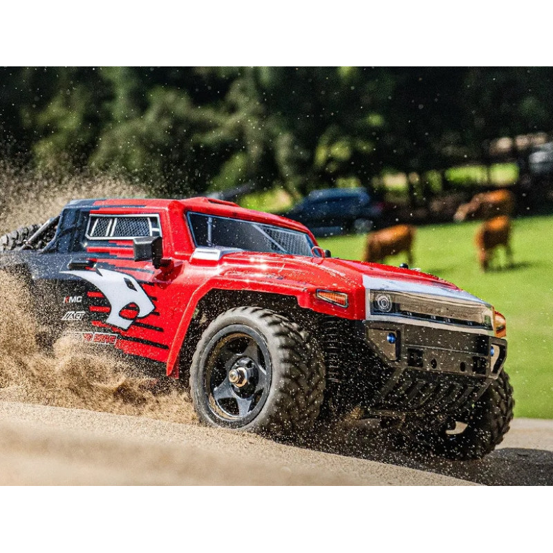 Радіокерований трофі-позашляховик SAN YAO SY-1202 1:12, машинка з повним приводом 4WD і пультом 2.4G Червоний Радіокерований трофі-позашляховик SAN YAO SY-1202 1:12, машинка з повним приводом 4WD і пультом 2.4G Червоний