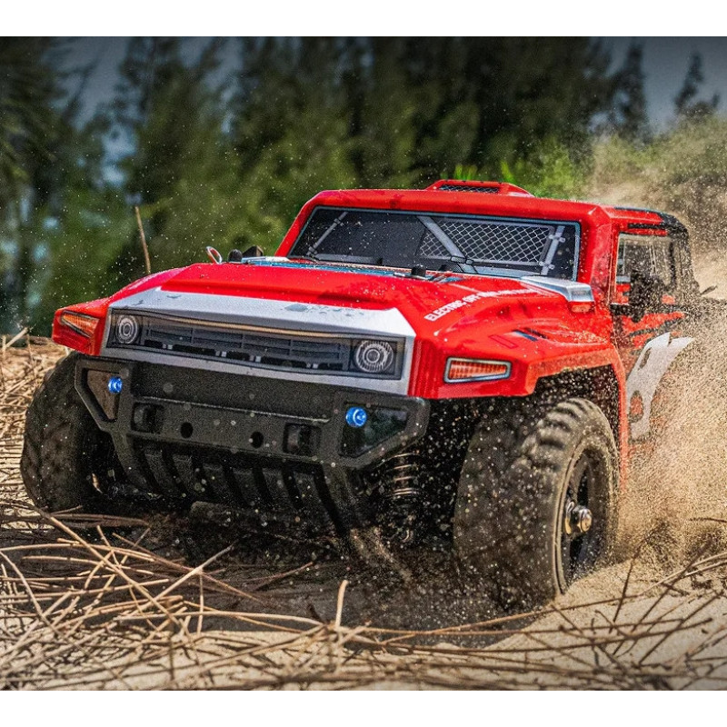 Радіокерований трофі-позашляховик SAN YAO SY-1202 1:12, машинка з повним приводом 4WD і пультом 2.4G Червоний Радіокерований трофі-позашляховик SAN YAO SY-1202 1:12, машинка з повним приводом 4WD і пультом 2.4G Червоний