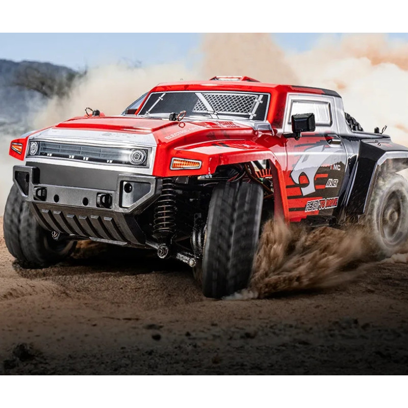 Радіокерований трофі-позашляховик SAN YAO SY-1202 1:12, машинка з повним приводом 4WD і пультом 2.4G Червоний Радіокерований трофі-позашляховик SAN YAO SY-1202 1:12, машинка з повним приводом 4WD і пультом 2.4G Червоний